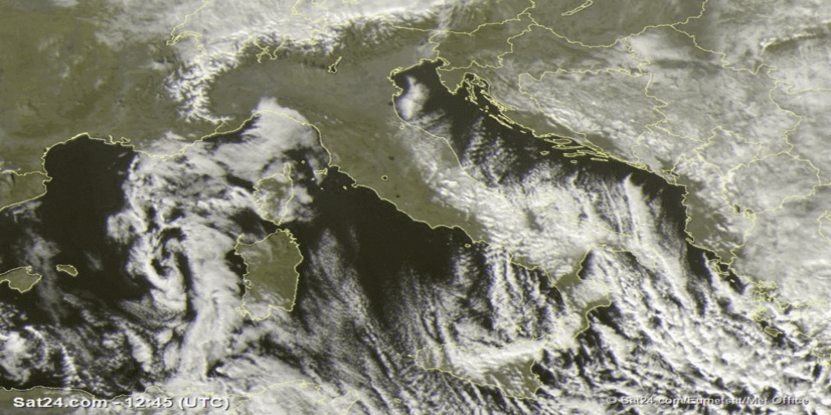 Adriatic snow effect